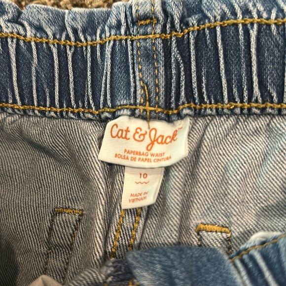 CAT & JACK Paperbag Waist Jeans - Picture 6 of 7